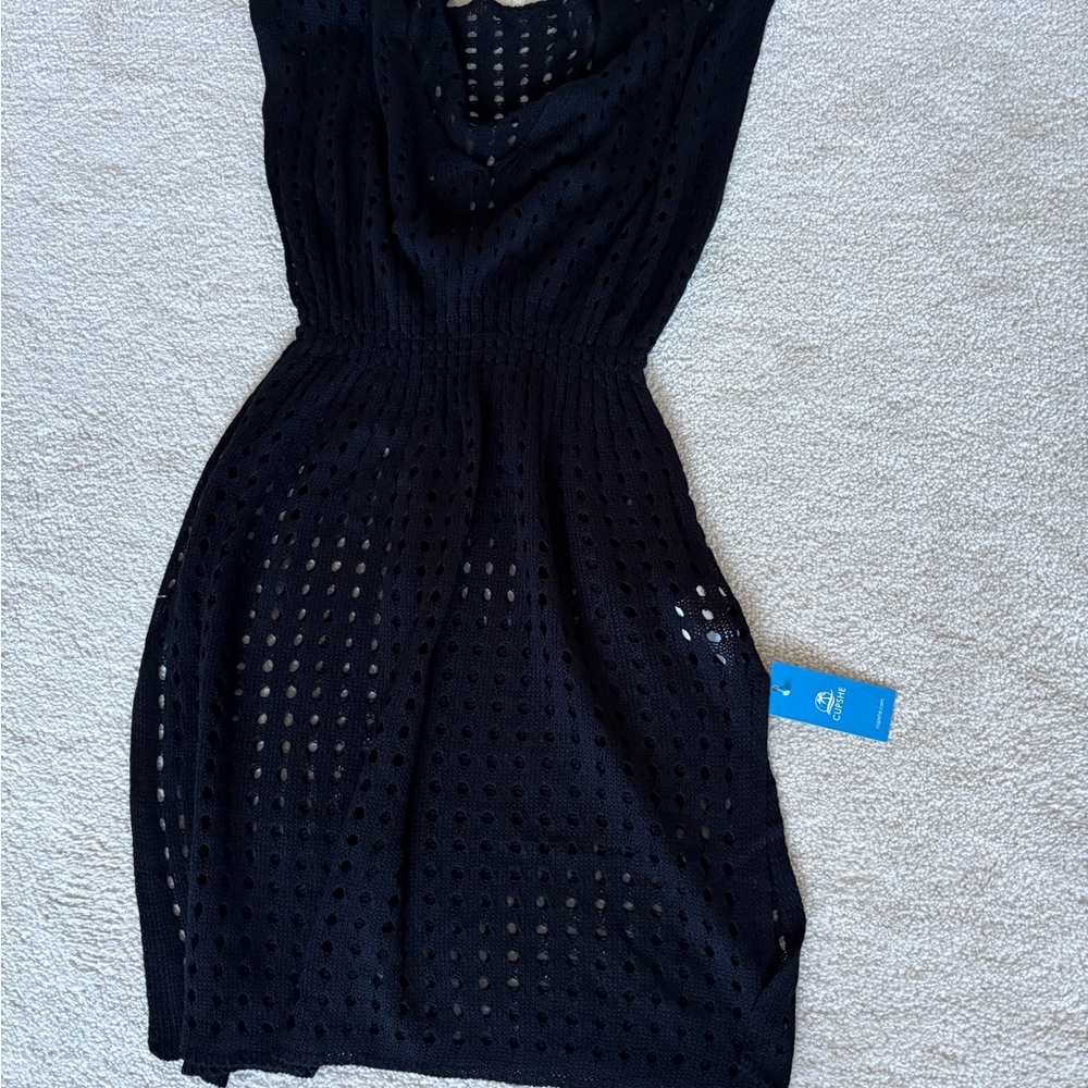 Elegant Black Swim Coverup